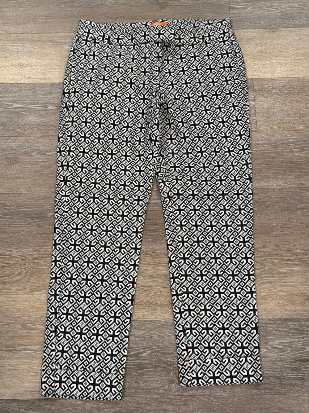 Joe Fresh Women's Pants White Black Blue Size 6
